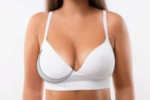 Woman with breast asymmetry in Layton, UT